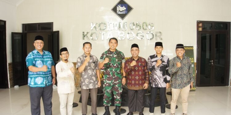 DPD LDII Kota Bogor Audiensi dengan Dandim 0606 Kota Bogor