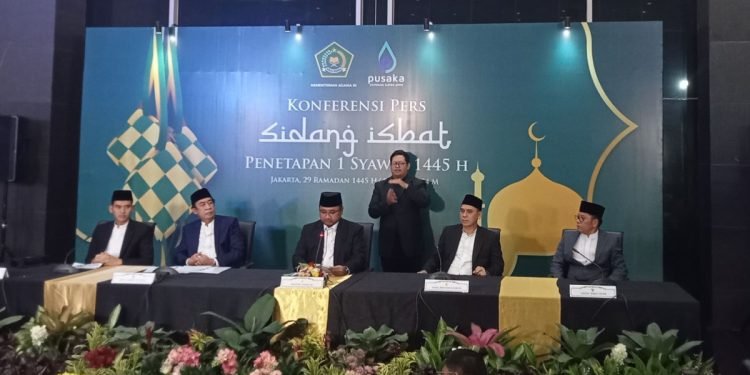 Pemerintah Tetapkan 1 Syawal 1445 Jatuh pada 10 April 2024