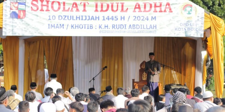 LDII Kota Bogor Gelar Sholat Idul Adha Bersama di GOR Padjadjaran