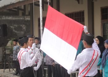 DPD LDII Kota Bogor Gelar Upacara Peringatan HUT RI ke-79 di Pondok Pesantren Nurul Iman