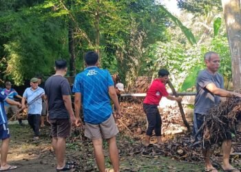 PC LDII Bogor Utara Menggalakkan Giat Kebersihan Lingkungan