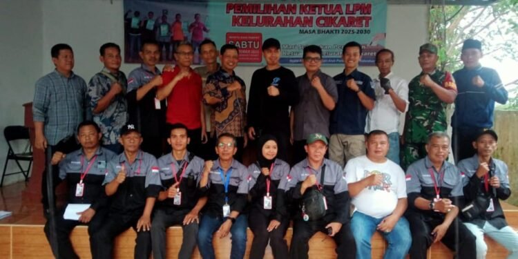 PC LDII Bogor Selatan Dukung Ketua LPM Cikaret Terpilih, Iwo Supriyanto