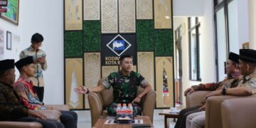 Perkuat Nilai Kebangsaan, LDII Kota Bogor Audiensi dengan Kodim 0606
