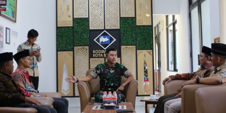 Perkuat Nilai Kebangsaan, LDII Kota Bogor Audiensi dengan Kodim 0606