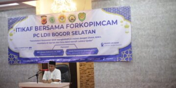 Iktikaf Bersama Forkopimcam, LDII Bogor Selatan Bangun Sinergi dengan Aparat dan Masyarakat