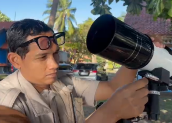 Tim Rukyatul Hilal LDII Kota Bogor Pantau Hilal di Anyer, Hilal Tidak Terlihat