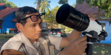 Tim Rukyatul Hilal LDII Kota Bogor Pantau Hilal di Anyer, Hilal Tidak Terlihat