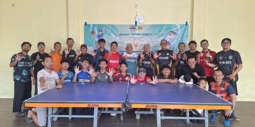 LDII Kota Bogor, Gelar LDII Cup Pingpong Bogor 2026, Diikuti Puluhan Peserta