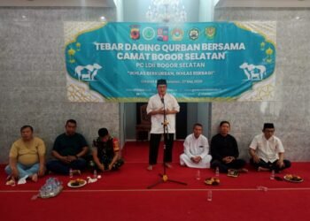 Sinergi Idul Adha: PC LDII Bogor Selatan Tebar Daging Qurban Bersama Camat dan Jajaran Muspika
